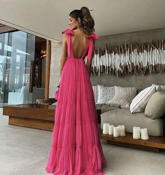 Long Prom dress, Evening dresses, reception dress     S976