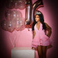 Pink Cocktail Dresses A-Line V-Neck Shiny Sequin Homecoming Dresses    S2035