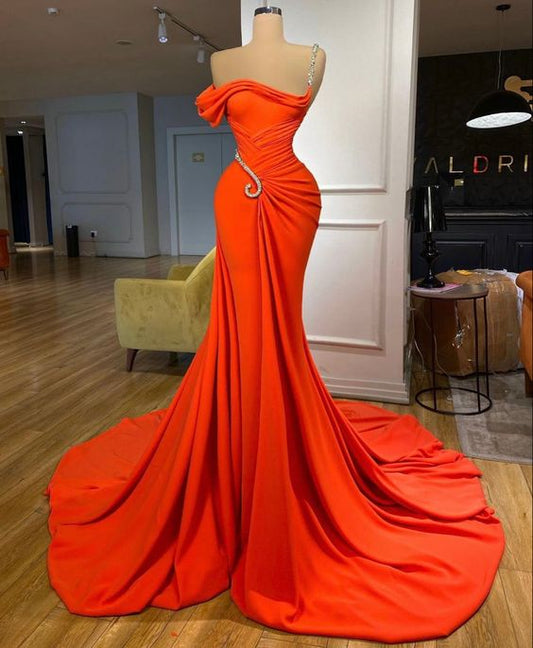 Fashion Mermaid Prom Gown Evening Dress     S881