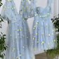 Tulle Prom Dresses, A-Line Tulle Homecoming Dresses       S2214