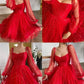 Sexy Red Short Prom Dress,Charming Prom Dress,Sexy Party Dresses    S660