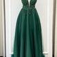 Green Long Prom Dress Evening Dress S1732