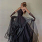 Black Prom Dress Charming Evening Dress    S1713