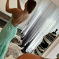 Green Lace Mermaid Long Prom Dress,Backless Formal Dress     S2429