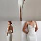 Backless Dress Bodycon Dress Bandage Runway Dress V Neck Dress Maxi Evening Dress    S2389