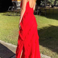 Cocktail Dress Red Party Dress Wedding Guest Dress Prom Homecoming Dress      S2260