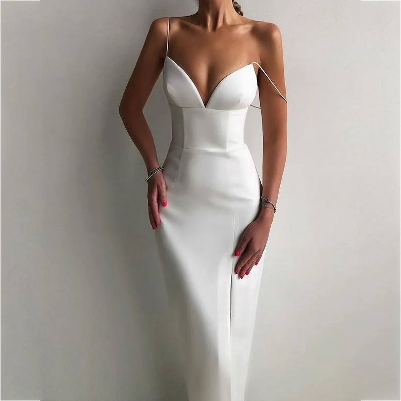 Backless Dress Bodycon Dress Bandage Runway Dress V Neck Dress Maxi Evening Dress    S2389