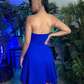 A-Line/Princess Stretch Crepe Ruffles Sweetheart Sleeveless Short/Mini Dresses      S1284