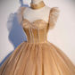 A-Line Tulle Long Prom Dress      S1376