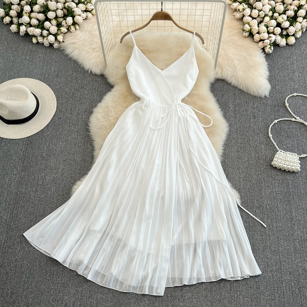 Cute v neck short dress A line fashion dress    S415