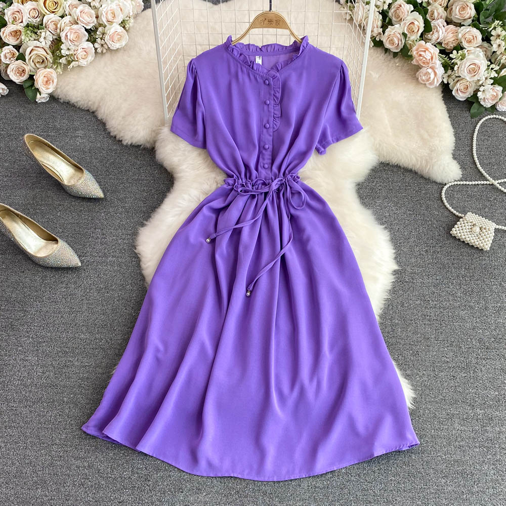 Cute A-line short dress fashion dress    S307