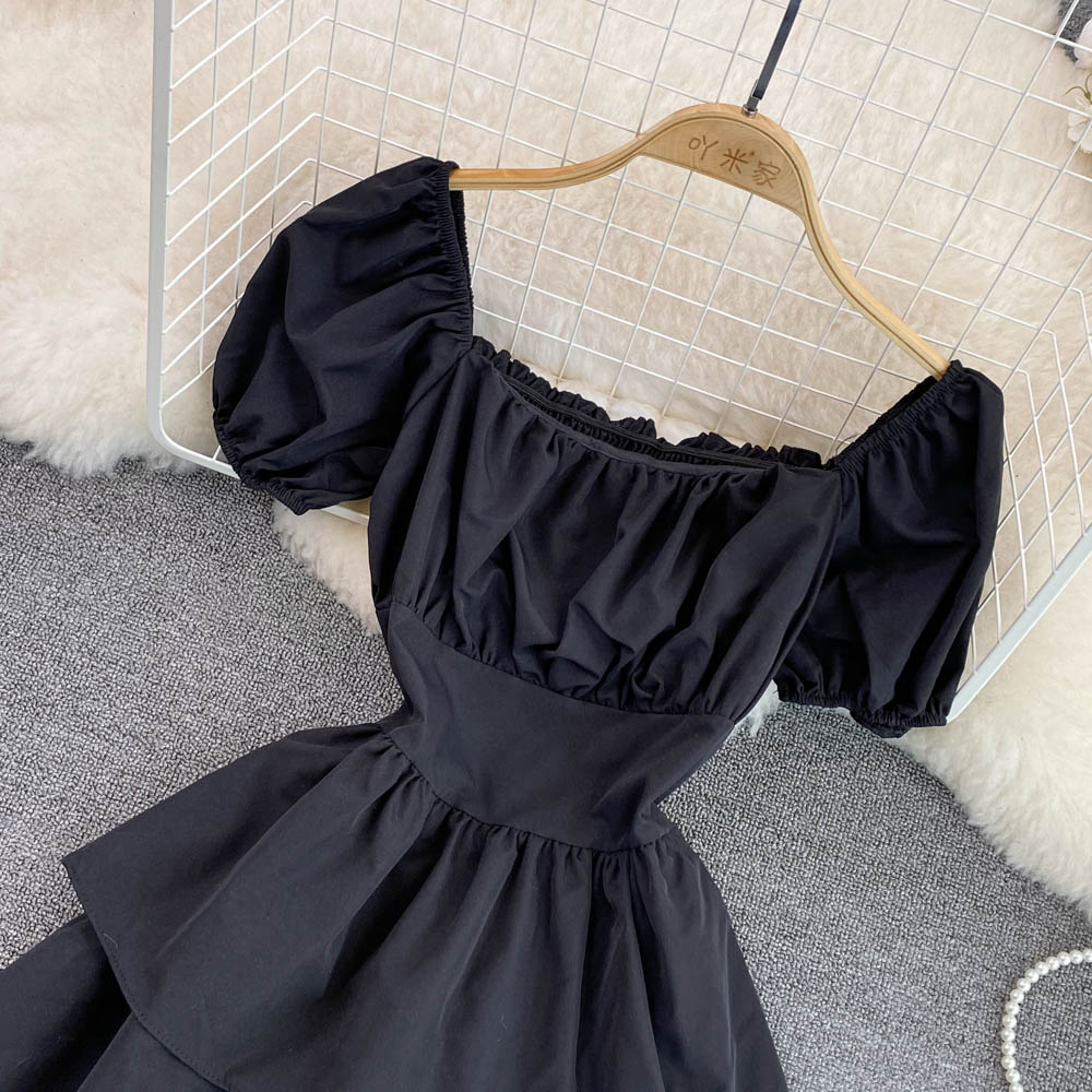 Cute A line short dress fashion girl dress     S316