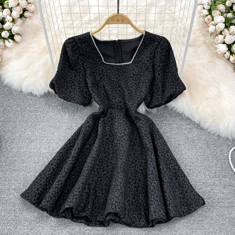 Cute A line short dress fashion dress     S419