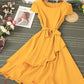 Cute chiffon short dress summer dress     S98