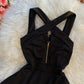 Sexy A line backless dress short dress S03