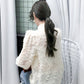 Stylish lace long sleeve tops fashion girl tops    S160