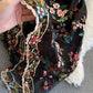 Cute A line dress with embroidery   S95