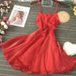 Cute tulle backless short dress mini dress  S05