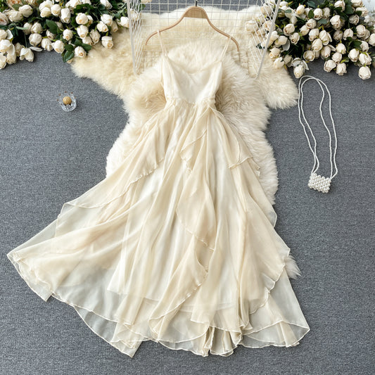 Cute A line tulle short dress fashion dress  S25