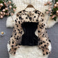 Cute lace long sleeve tops   S90