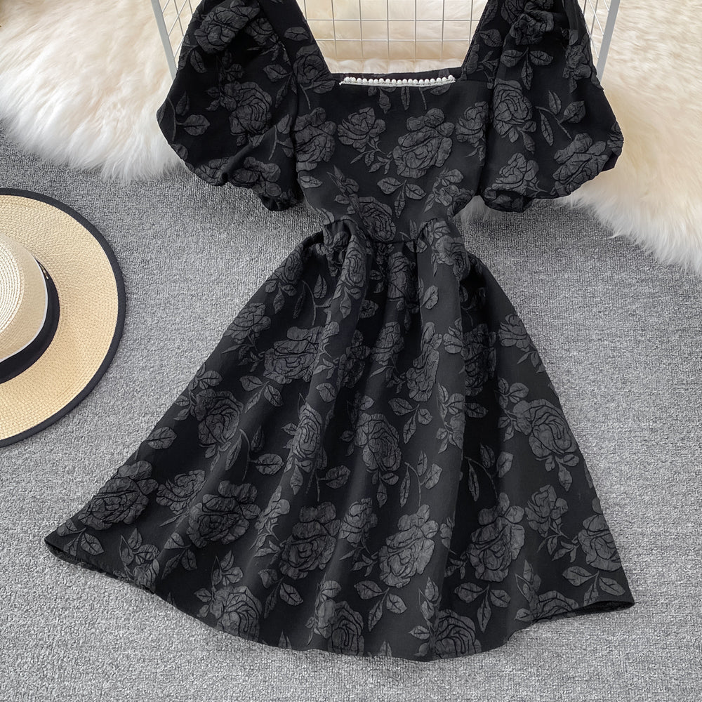 Cute A line short dress fashion girl dress    S528