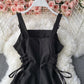 Black A line dress fashion dress    S68