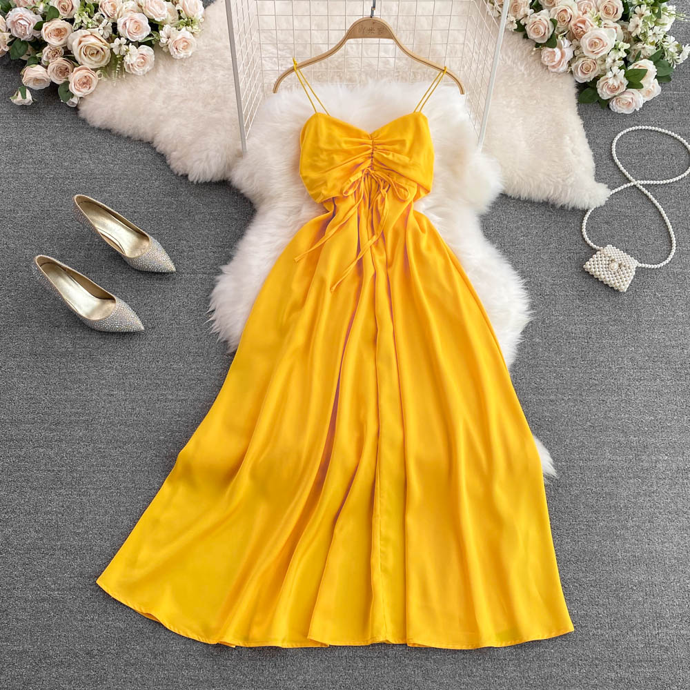 Cute A line short dress fashion girl dress    S385