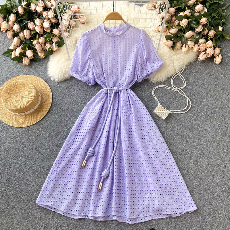 Cute Cutout A Line Dress Fashion Dress    S438