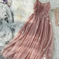 A line tulle sequins dress summer dress    S97