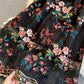 Cute A line dress with embroidery   S95