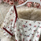 Cute A line floral dress short dress  S22