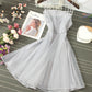 Cute tulle short dress mini dress  S40