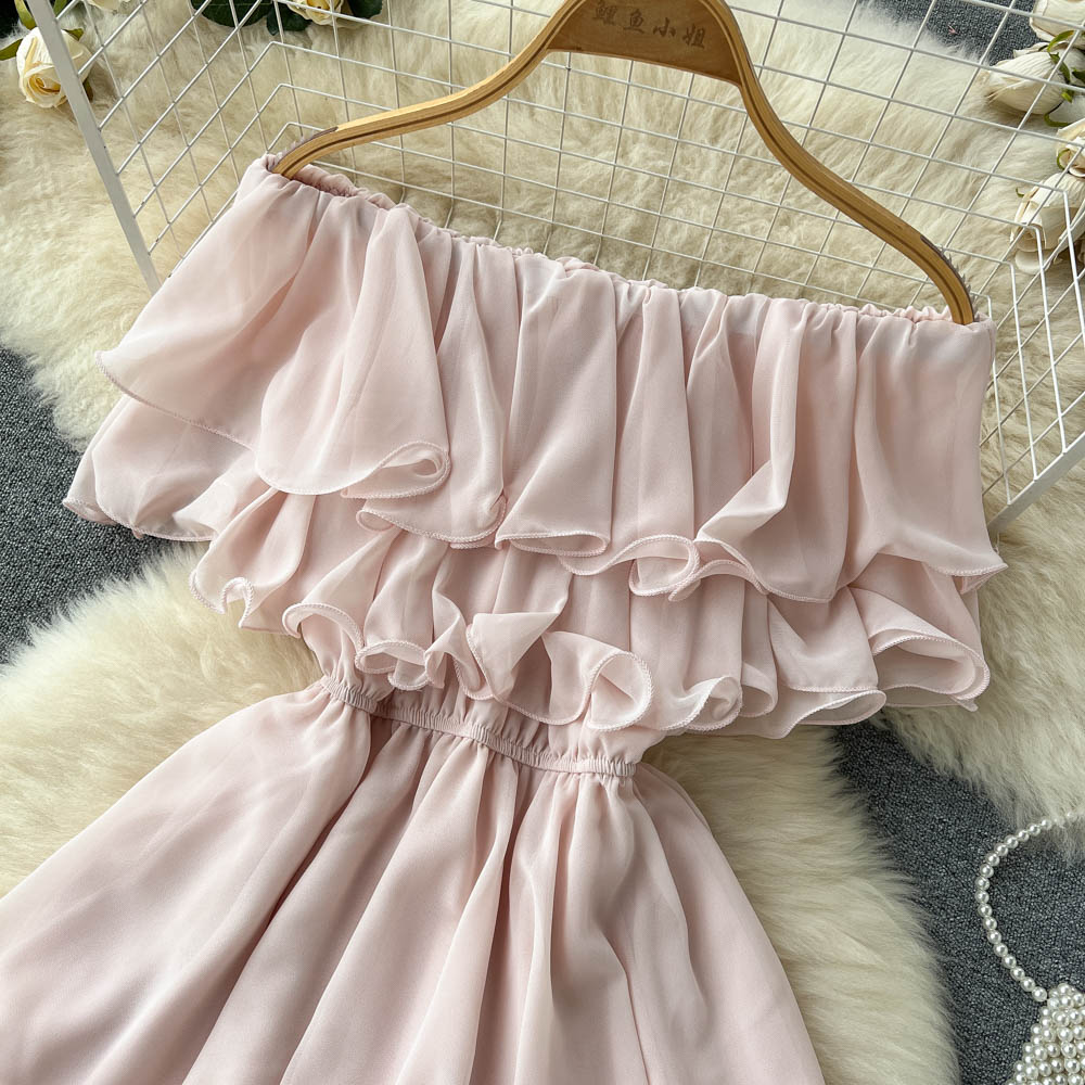 Cute chiffon short dress fashion dress     S331