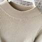 High Neck Long Sleeve Sweater Dress  S105