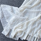 Simple white A line dress fashion girl dress   S115
