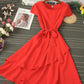 Cute chiffon short dress summer dress     S600