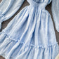 Lovely tulle long sleeve dress     S77