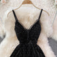 Sexy v neck short A line dress fashion dress     S80