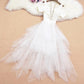 Cute tulle off shoulder dress fashion dress    S120