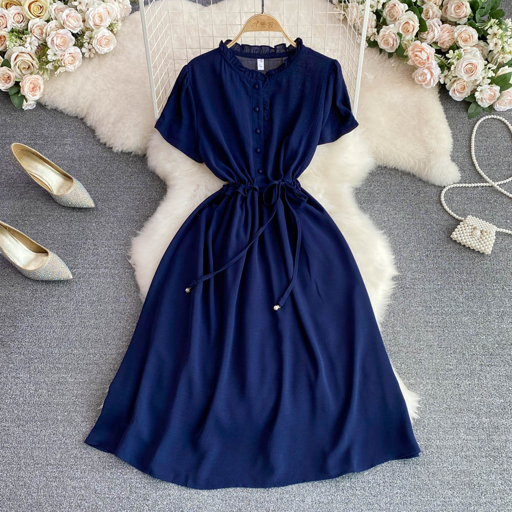 Cute A-line short dress fashion dress    S307