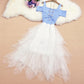 Cute tulle off shoulder dress fashion dress    S120