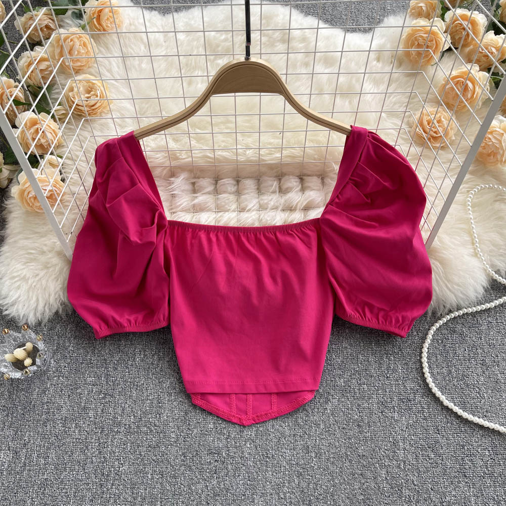 Cute crop top    S151