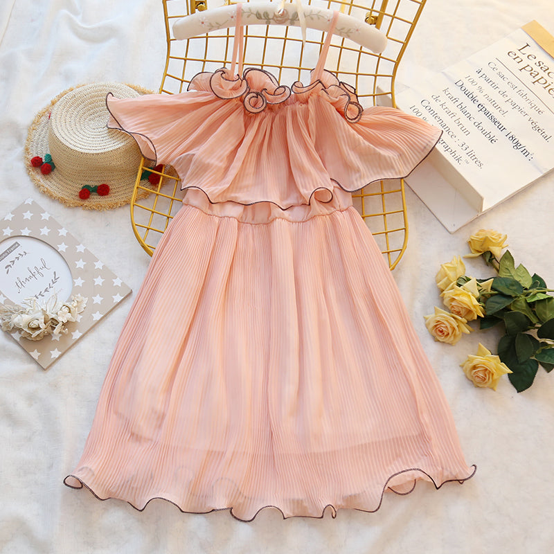 Cute A line short dress fashion girl dress     S175