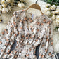 Cute Printed Long Sleeve Top     S136