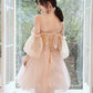 Tulle Short Prom Dresses, A-Line Puffy Tulle Homecoming Dresses       S2213