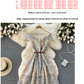 Korean Woman Dress Chic Elegant Robe Vestidos Women Clothes    S554
