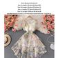 High Waist Ruffle Floral    S564