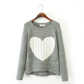 Cute sweetheart girl sweater,long sleeve sweater    S586