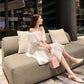 Spring Party Dress Women Off Shoulder Layer Ruffles Slim Chiffon     S550